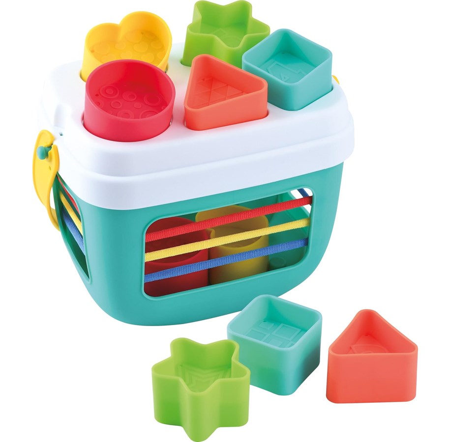 Baby Spielzeug - Happy Baby Match-A-Shape Bucket - 502229