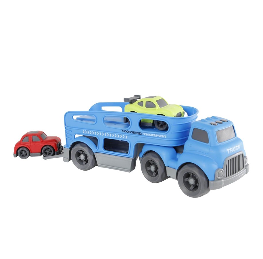 Baby Spielzeug - Happy Baby Car Transporter with 2 cars - 502250