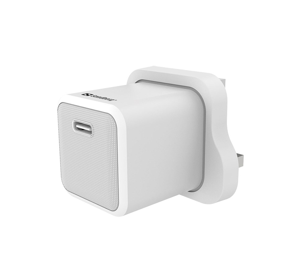 Handys - Adapter und Ladegeräte - Sandberg USB-C AC Charger PD20W UK - 441-63