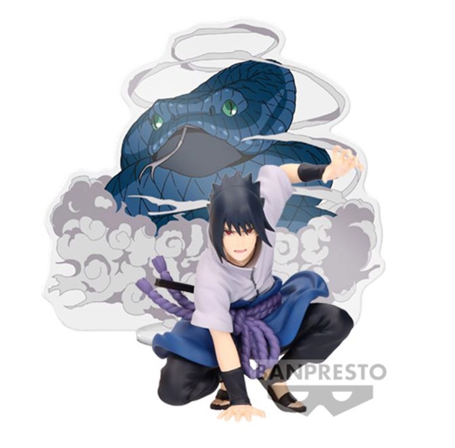 Merchandise - Banpresto - Naruto Shippuden Uchiha Sasuke 9 cm - Figur - BP89267P