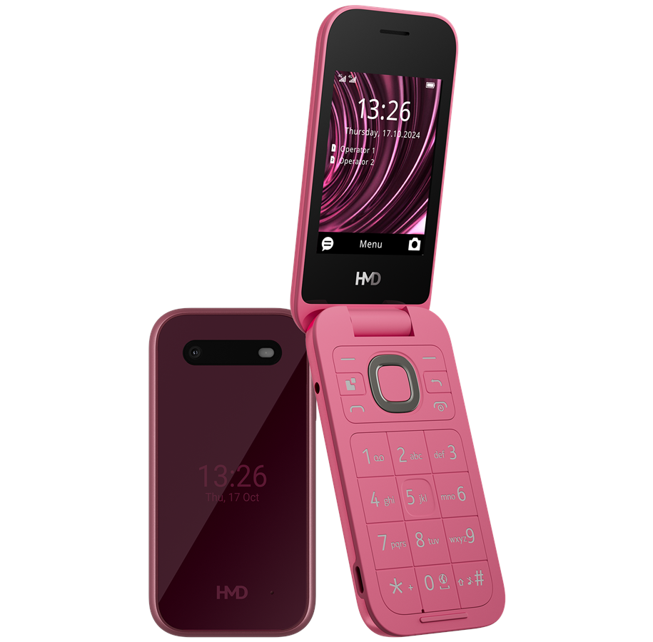 Handys & Smartphones - HMD 2660 Flip - Red - 1GF033CPC1L01