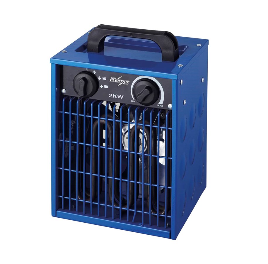 Elektrische Heizung - Blue Electric Fan heater 2kW 230V blue - VB2