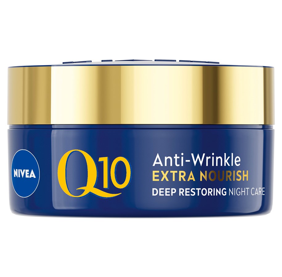 Gesichtspflege - Nivea Q10 Anti-Falten EXTRA-REICHHALTIG Nachtpflege 50ml - 5900017082387-error