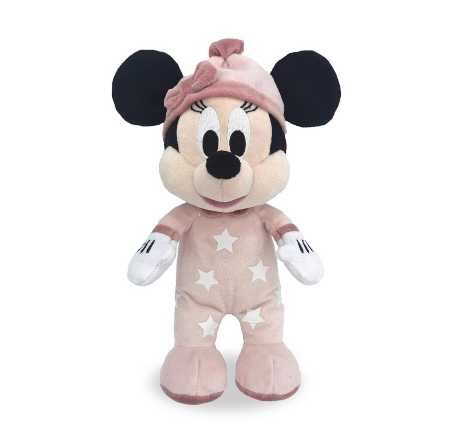 Plush - Disney Minnie Mouse Sleep Well Plush GID (25cm) - 6315870353