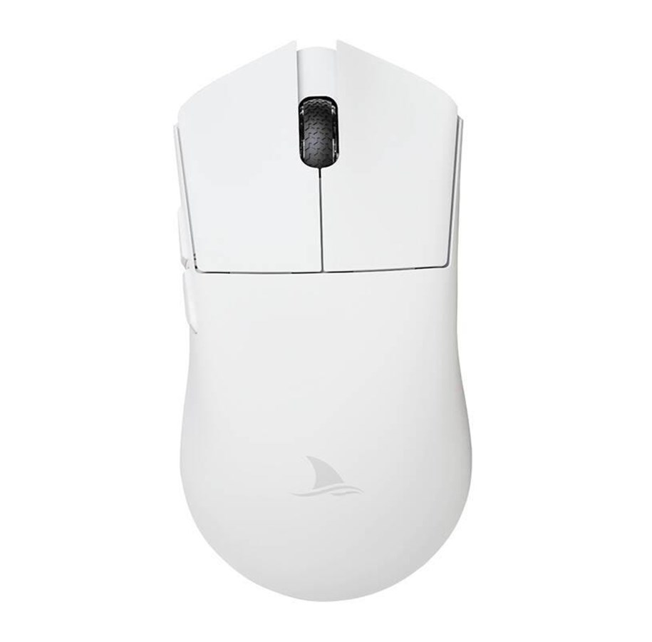 Maus - Darmoshark Wireless Gaming Mouse M3 - white - Gaming Maus (Weiß) - M3 white