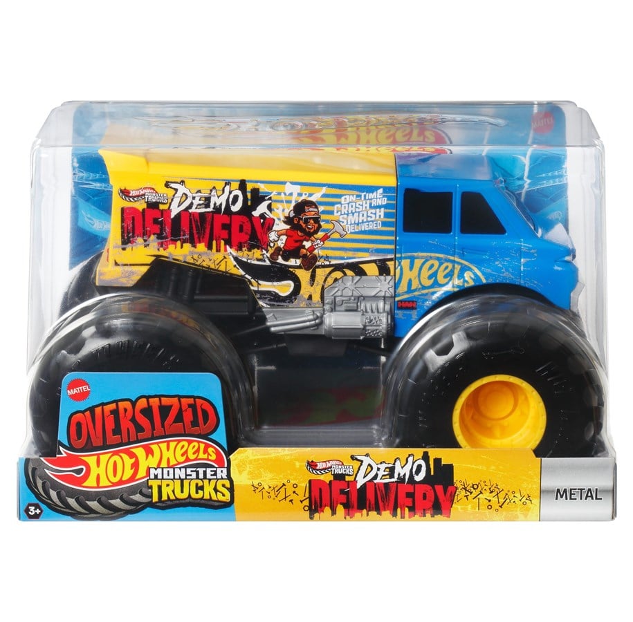 Spielzeugauto - Hot Wheels Monster Trucks Oversized DEMO DELIVERY Vehicle - JCC85