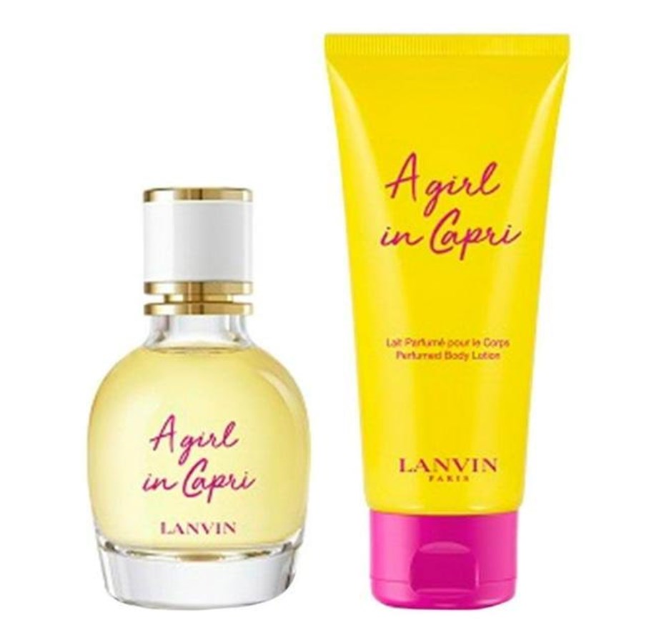 Parfüm und Düfte - Lanvin A Girl In Capri Giftset - 150 ml - 3386460114165