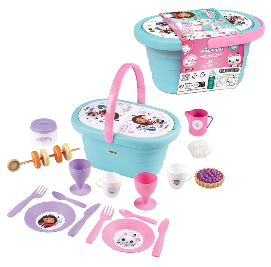 Spielzeug - Smoby  Gabby's Dollhouse Basket - 7600312506