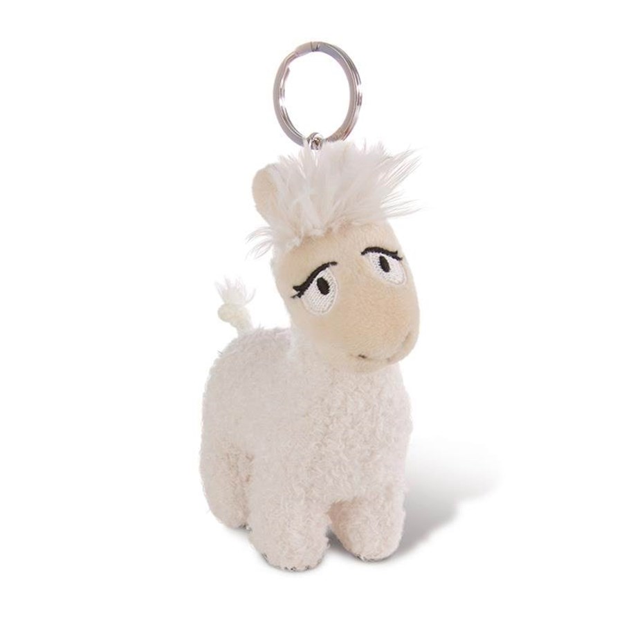 Kleine Mitbringsel für Kinder - Nici Plush Keychain Lama Lady 10cm - 1042240
