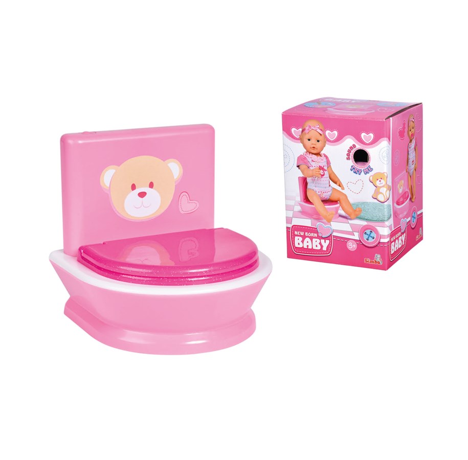 Dolls & Accessories - Simba NBB Toilet - 105560173