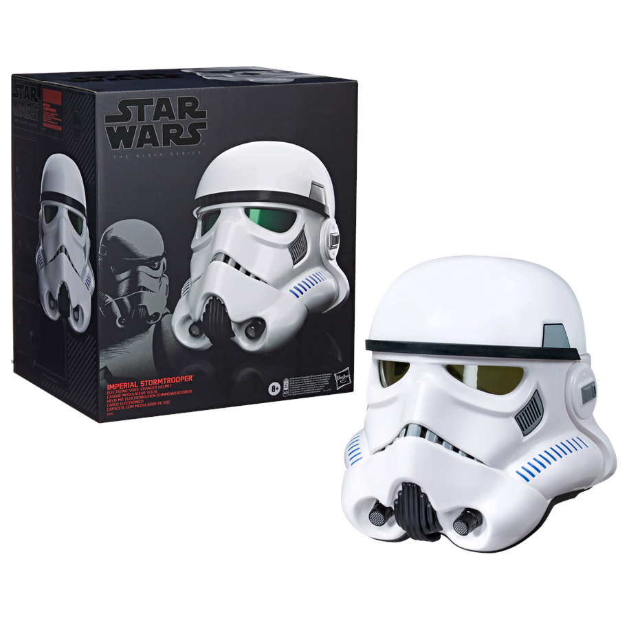Kostüme - Star Wars The Black Series Stormtrooper des Imperiums elektronischer Helm - B70975L01