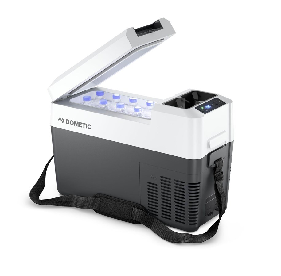 Küchenzubehör - Dometic CFF-12 Compressor Cooler 12L AC/DC - Dark Gray - 97000133103