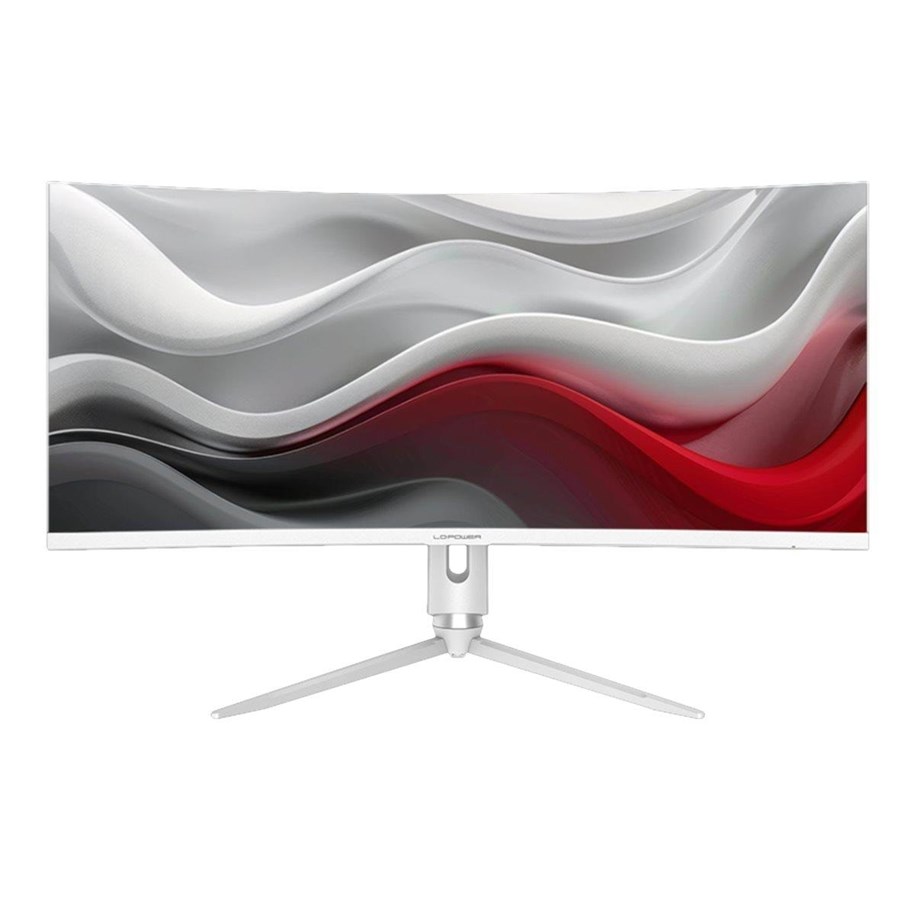 Bildschirm - 34" LC Power M34-Q-C-PRO - 3440x1440 (UWQHD) - 165Hz - VA - 65W USB-C - KVM switch - LC-M34-Q-C-PRO