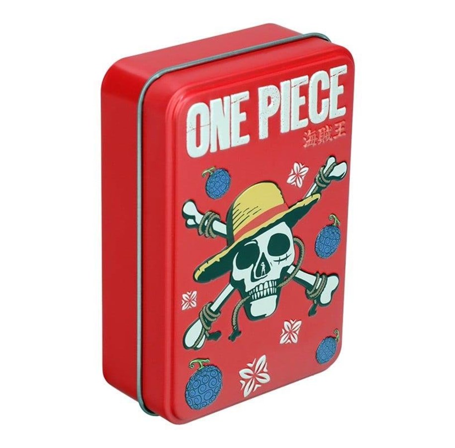 Brettspiele - Paladone One Piece Playing Cards in Tin - PP14380OPNF