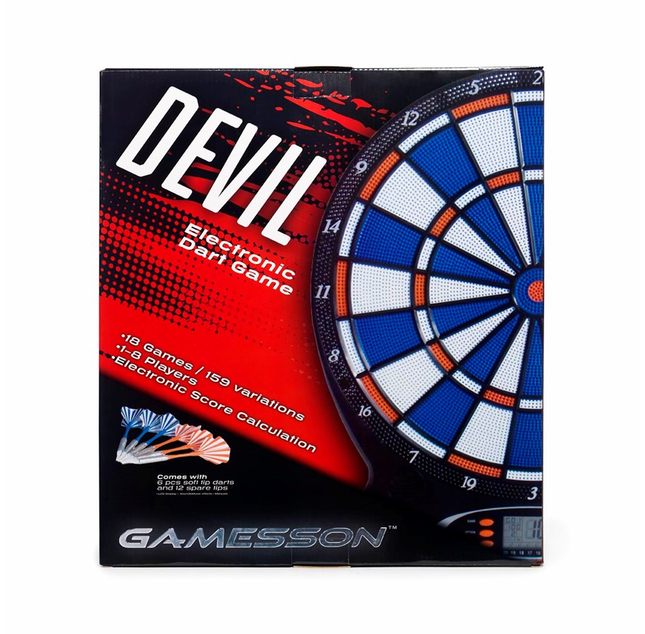 Fußball und Ballspiele - Bex Sport Catdart electronic dartboard Devil II - 111-3005