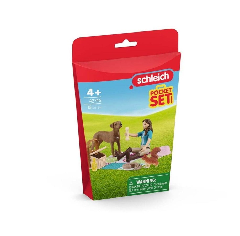 Schleich - Schleich Pocket Set Picnic with Lisa - 42746