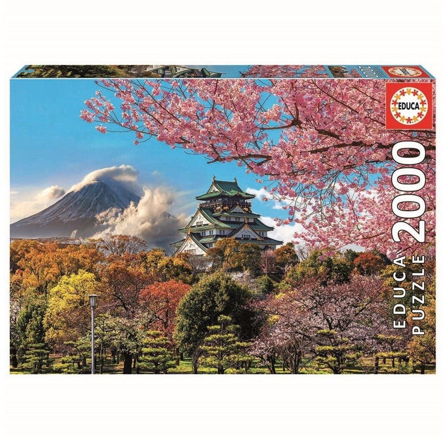 Puzzle - Educa 2000 Osaka Castle Japan - 80-19276