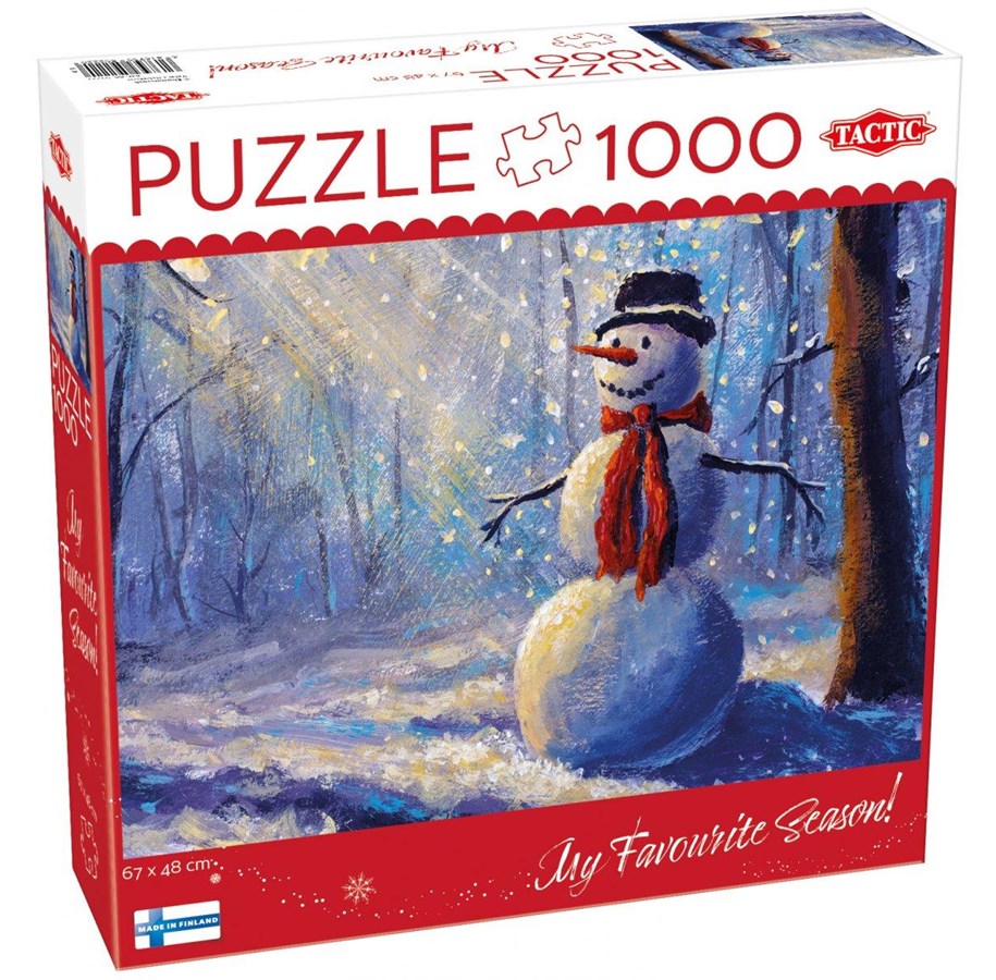 Puzzle - Tactic Happy Snowman 1000 pcs puzzle - 59222