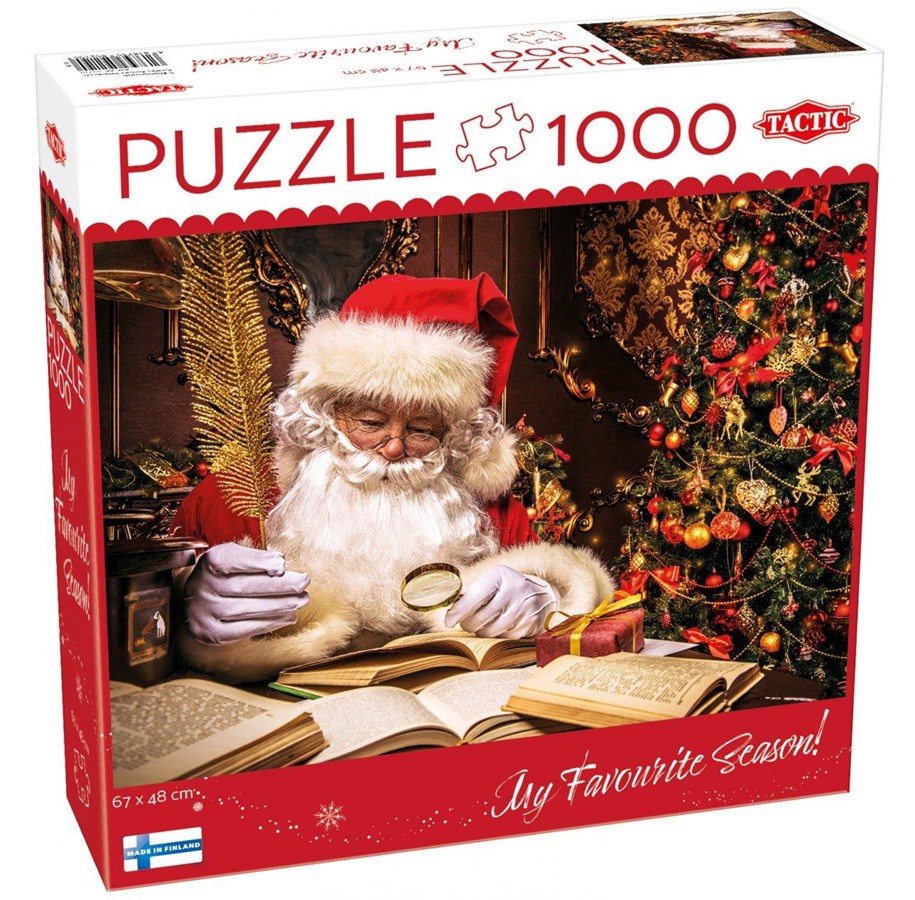 Puzzle - Tactic Santa Claus in his House 1000 pcs puzzle - 59219