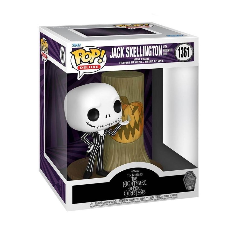 Merchandise - Funko! - Pop! TNBC 30th Jack w/H.Town Door 10cm - Figur - 72311