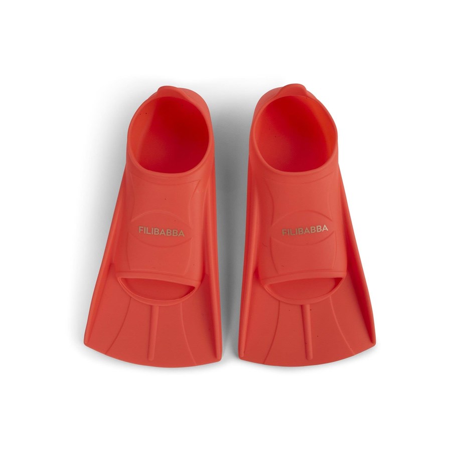 Babypflege - Filibabba Swim fins size 27-29 - Warm Red - FI-03557