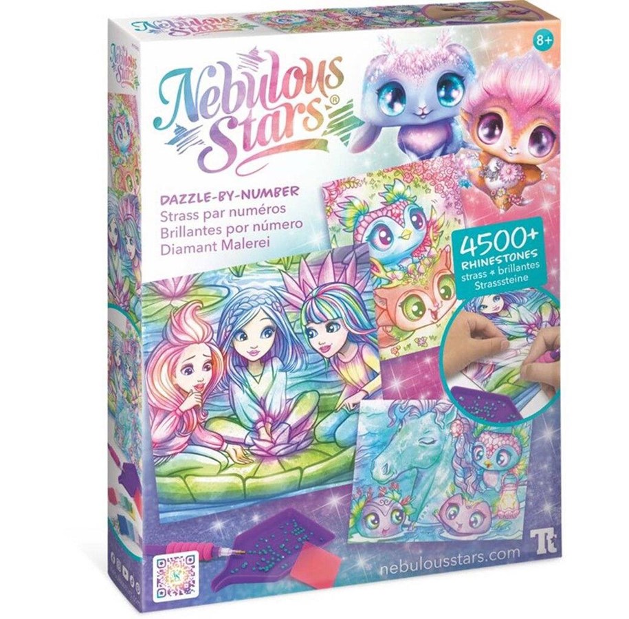 Kreativ-Spiele - Nebulous Stars Dazzle-By-Number Rainbow - 232-11143