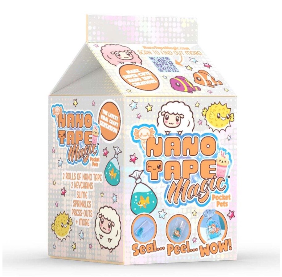 Kreativ-Spiele - Nano Tape Magic Mini Pocket Pets - 480-1004