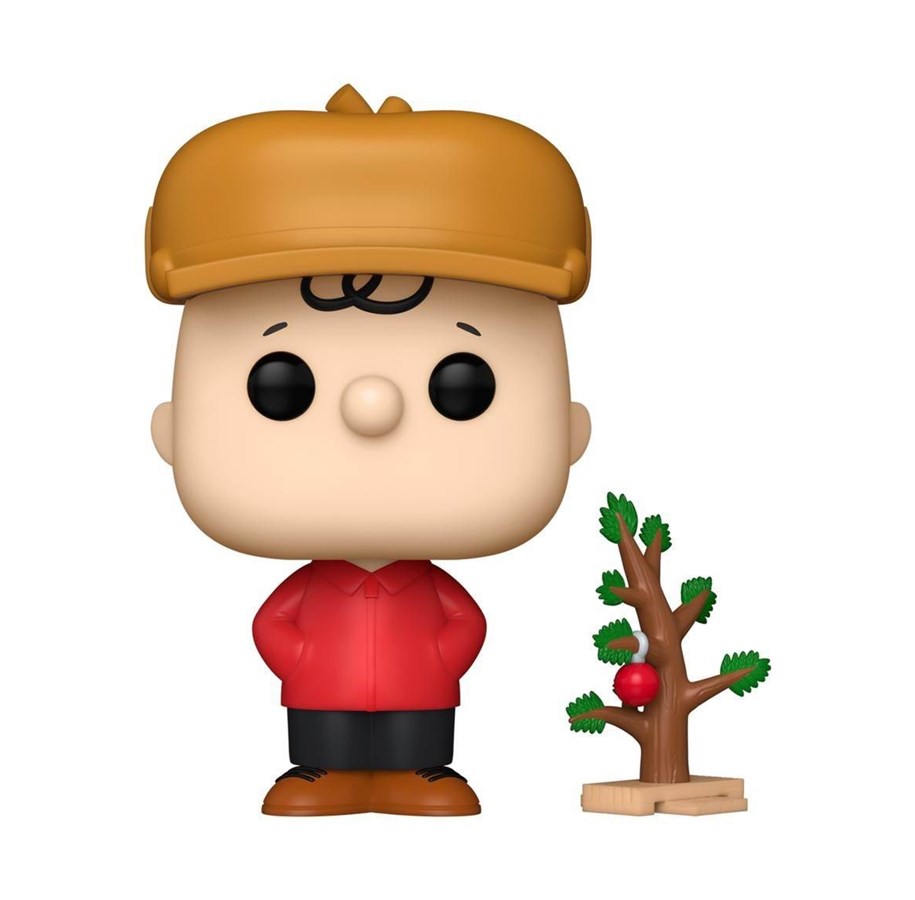 Merchandise - Funko! - Pop! a Charlie Brown Christmas: Charlie Brown 10cm - Figur - 80013