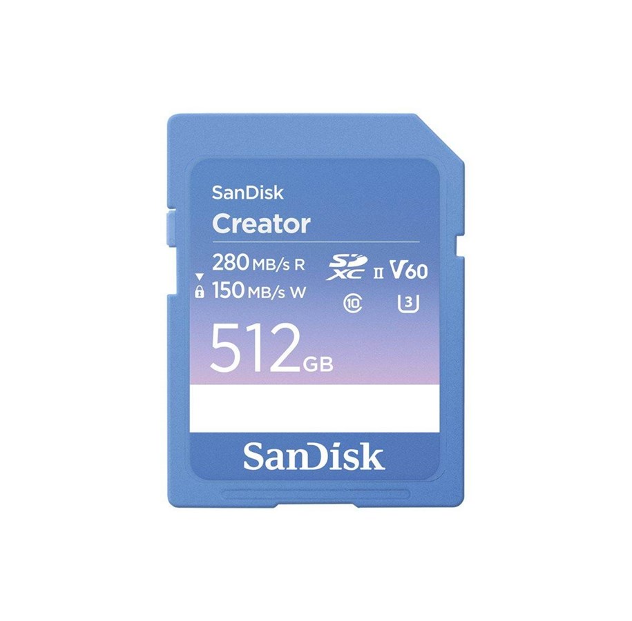 Speicherkarten - SANDISK Creator SD - 280MB/s - 512GB - SDSDXEP-512G-GNCIS