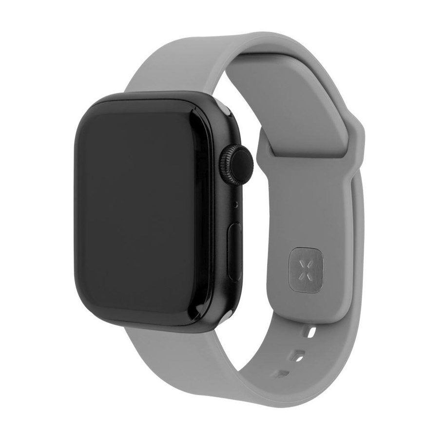 Smartwatch - Accessories - FIXED Silicone Sporty Strap SET Apple Watch 38/40/41mm Light Grey - FIXSST2-436-LGGR