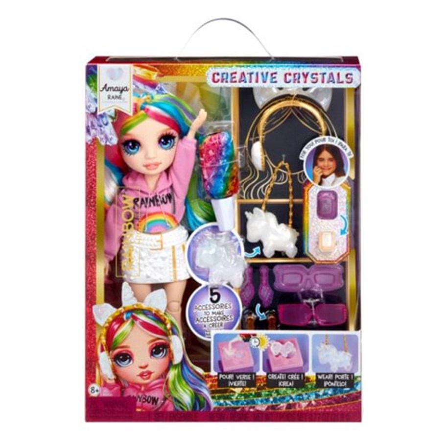 Dolls & Accessories - Rainbow High Creative Crystals Fashion Doll- Amaya - 121411