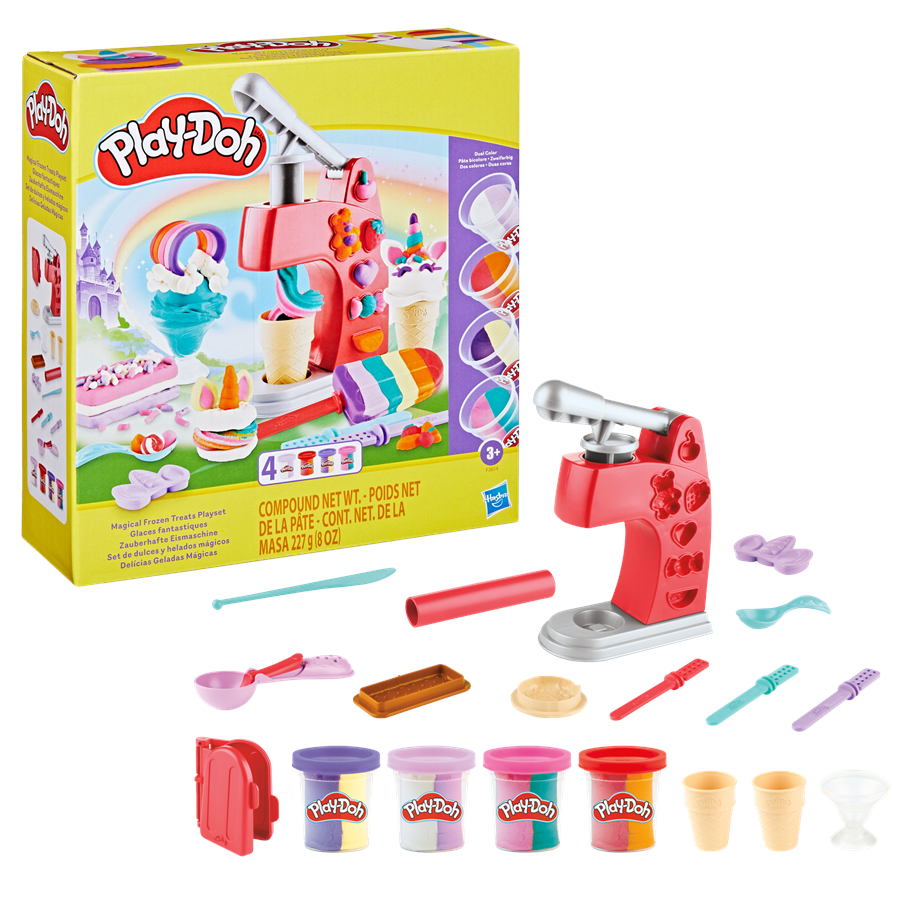 Bausets - Play-Doh Magical Frozen Treats Playset - F3614EU42