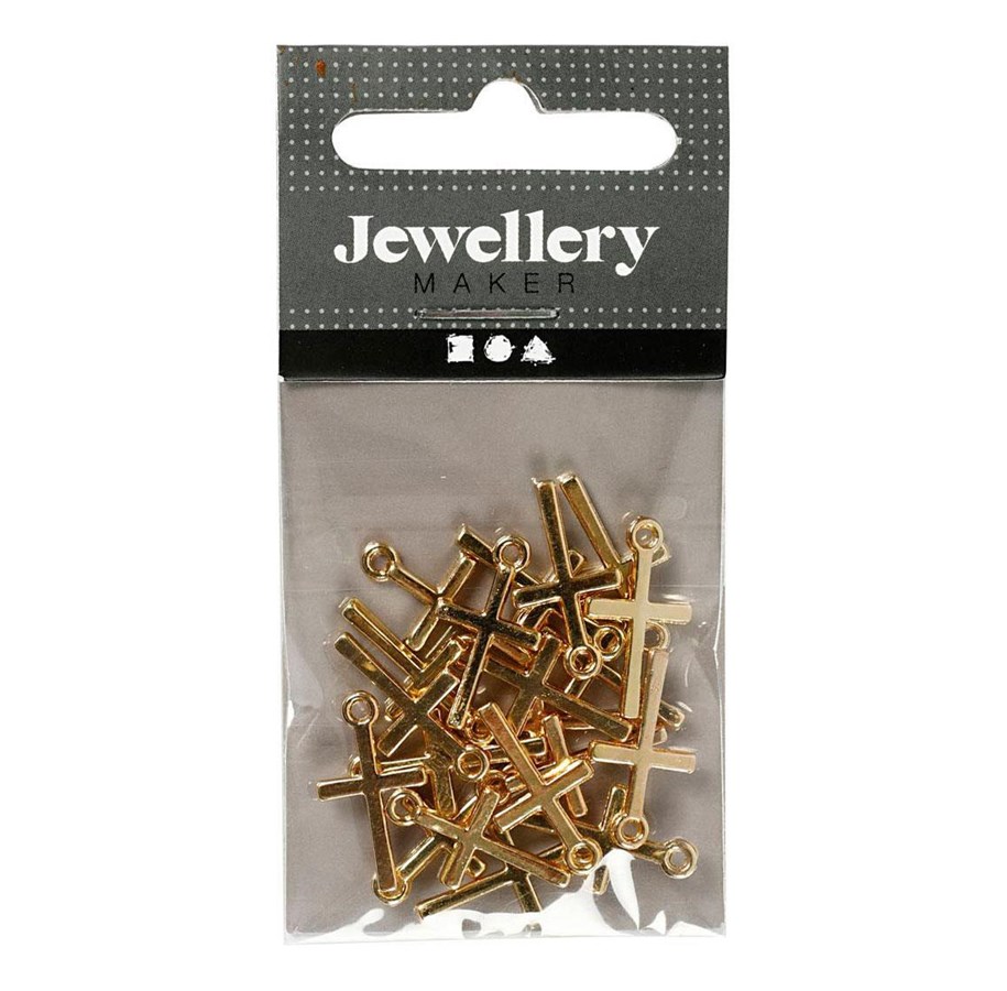 Kunst & Handwerk Ausstattung - Creativ Company - Pendant Gold plated 20 pcs. - 61075