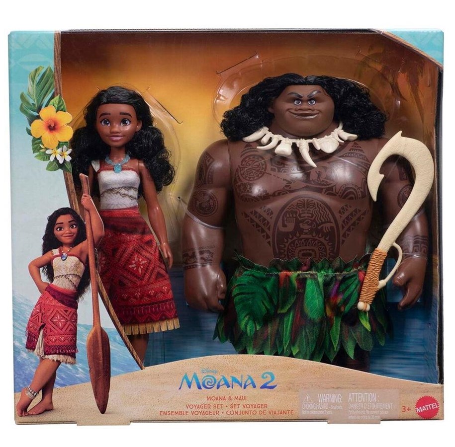 Dolls & Accessories - Disney Vaiana 2 Vaiana & Maui - 317-2550