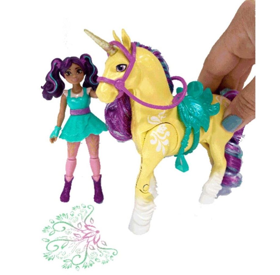 Dolls & Accessories - Unicorn Academy Doll Ava & Plant Magic Leaf - 6072482