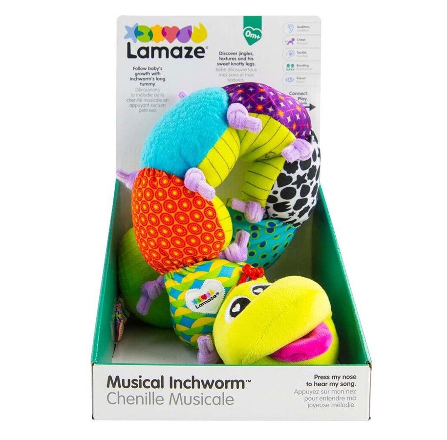 Baby Spielzeug - Lamaze Musical Inchworm - 0796714271071