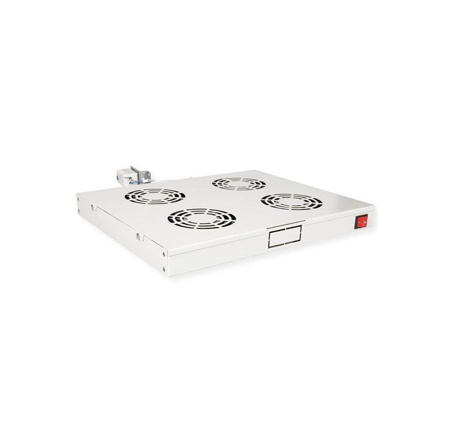 Rack-Gehäuse - Roline - rack fan - 4 fans with thermostat - 1U - 26.21.0107