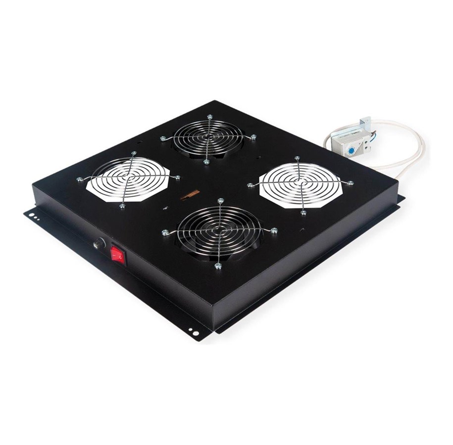 Rack-Gehäuse - Roline - rack fan - 2 fans - 26.21.0245