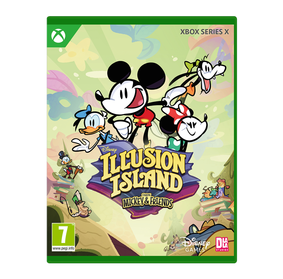 Spiele - Disney Illusion Island Starring Mickey & Friends - Microsoft Xbox Series X - Platformer - PEGI 7 - 5056635613967