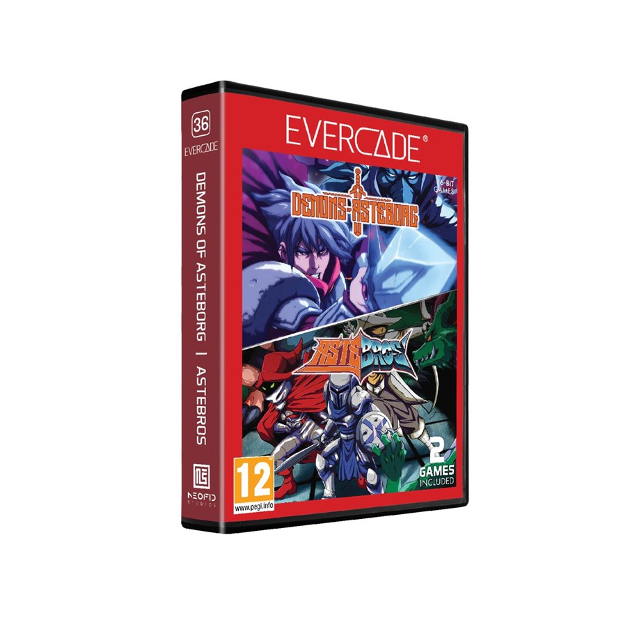 Spiele - Demons of Asteborg/Astebros - Evercade - Action - PEGI 12 - 5060990240386