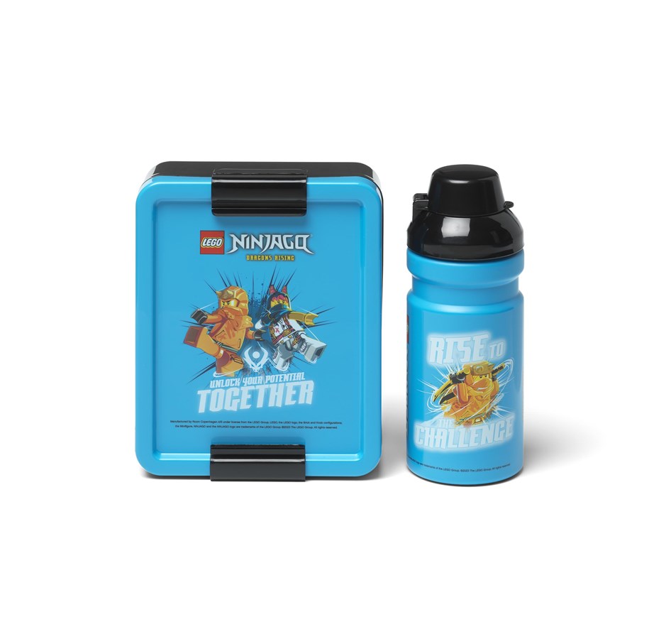 Hobby-Zubehör - Euromic LEGO® Lunch Set - box & bottle 390 ml - Ninjago - 401508799-40581741