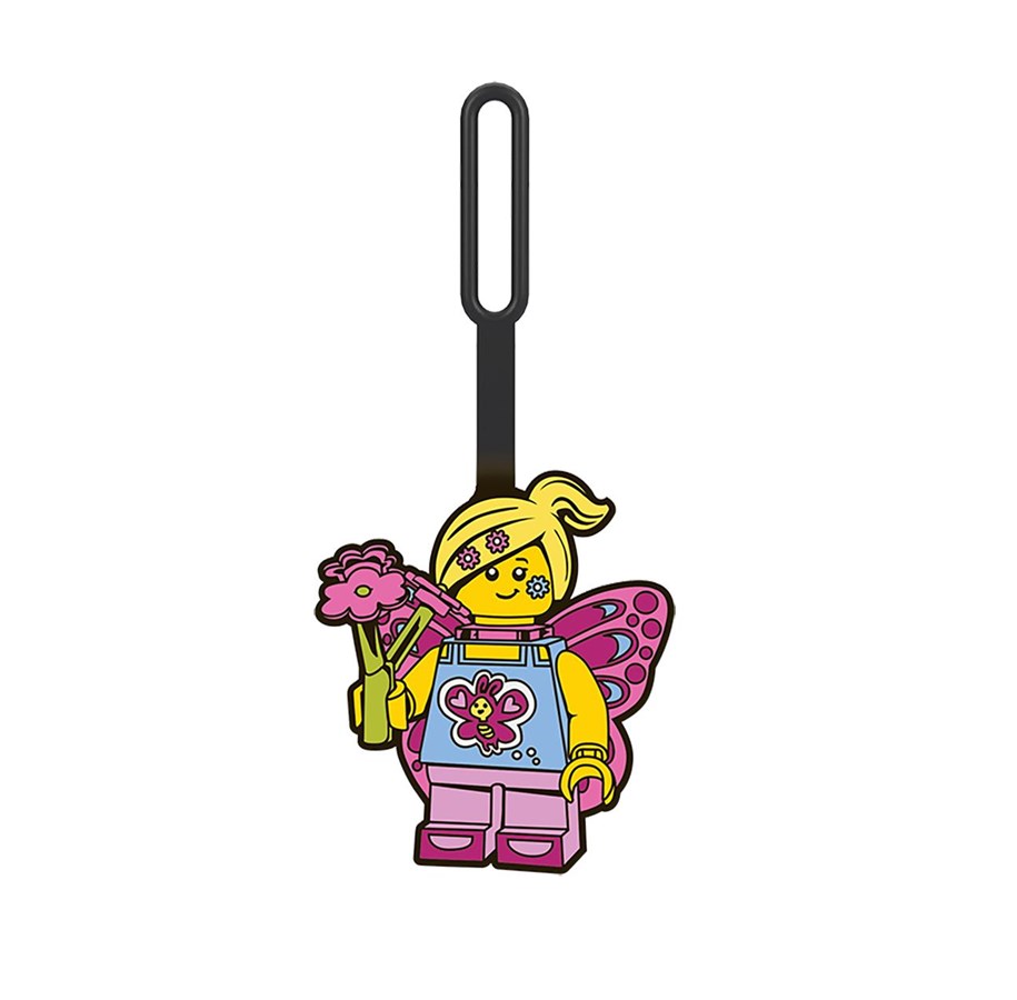 Hobby-Zubehör - Euromic LEGO® Iconic Butterfly Girl Bag tag - 4006151-52853