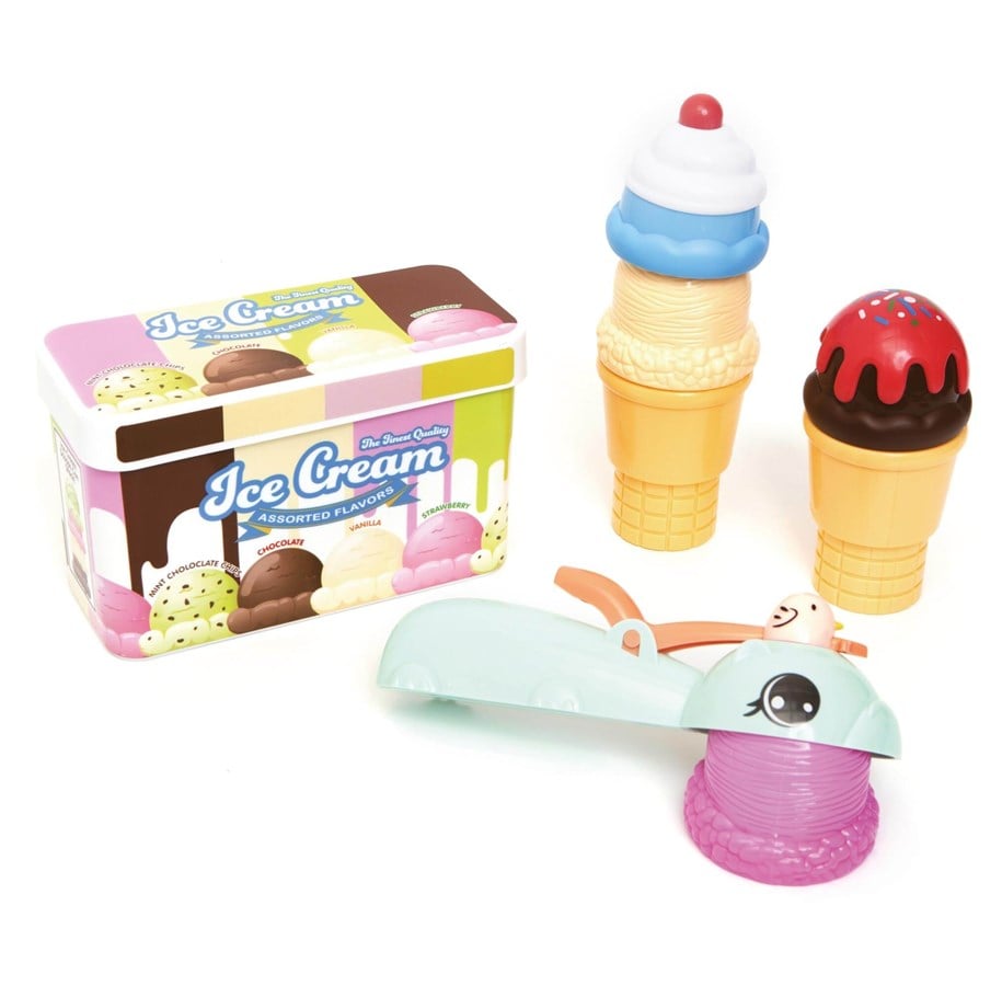 Baby Spielzeug - Zoo Troop Magnetic Ice Cream Set - 759025