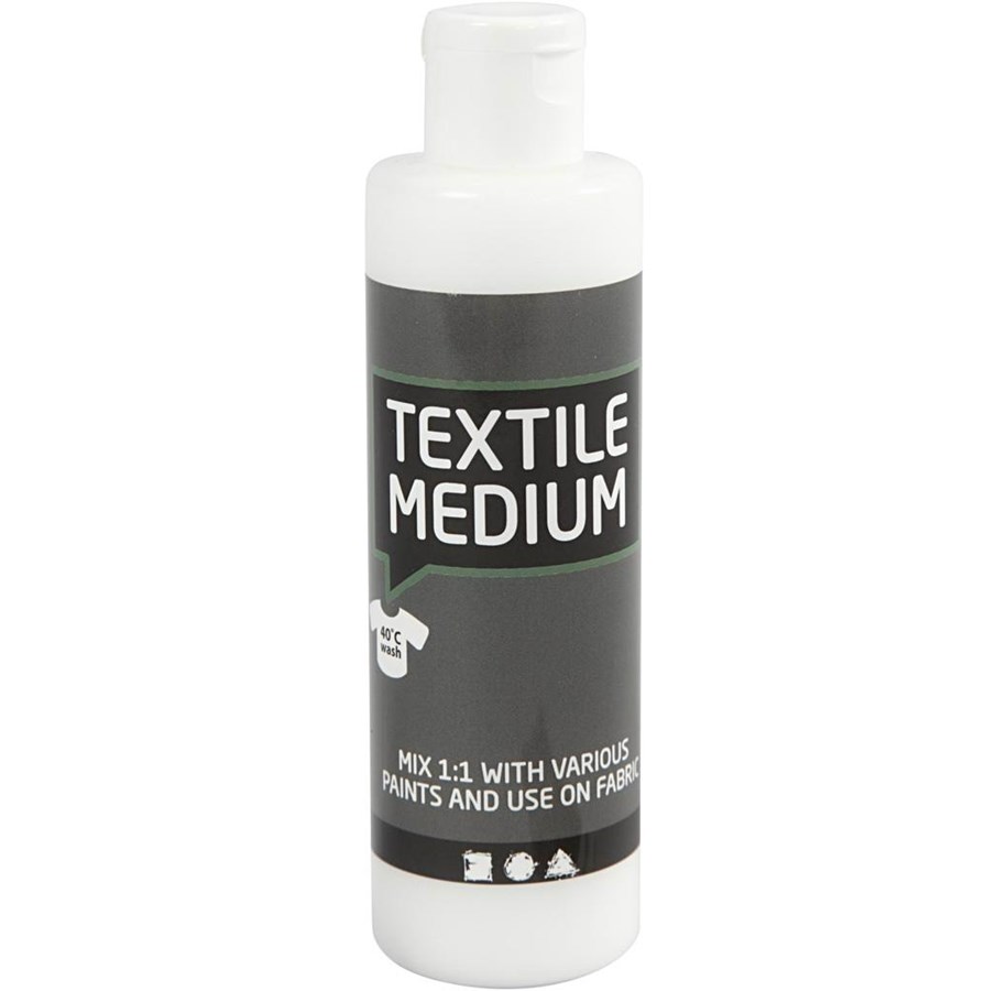 Utensilien zum Schreiben und Zeichnen - Creativ Company - Textile Medium 100ml - 31937