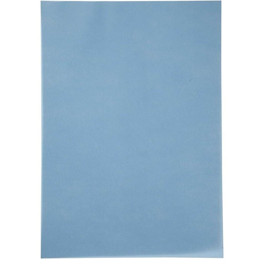 Kunst & Handwerk Ausstattung - Creativ Company - Vellum paper A4 Blue 10 Sheets - 224814