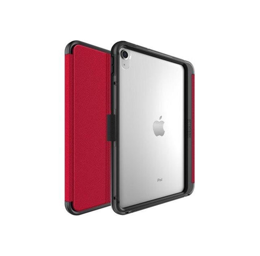 Tablets - Cover & Case - OtterBox Symmetry Folio Apple iPad (A16/10th gen) Ruby Sky - red - ProPack - 77-89972