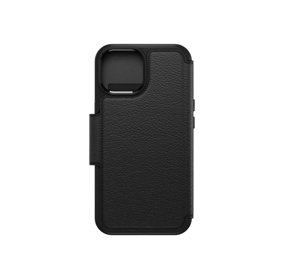 Handys - Cover & Cases - OtterBox Strada MagSafe Apple iPhone 15 Shadow - black - 77-93572
