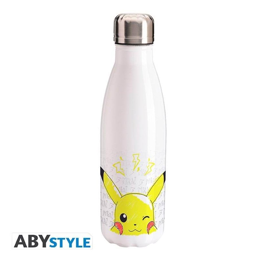 Merchandise - ABYstyle - POKEMON Pikachu Scribble - Wasserflasche - ABYTAB134