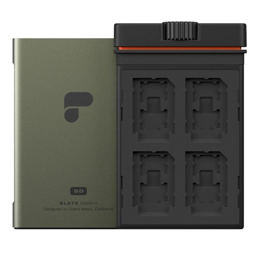 Kamerataschen - PolarPro Slate II memory card case - SLTII-SD-FRST