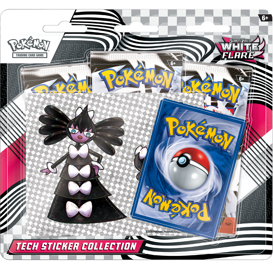 Pokemon - Pokemon TCG Tech Sticker Collection White Flare - Scarlet & Violet - POK10116RSV